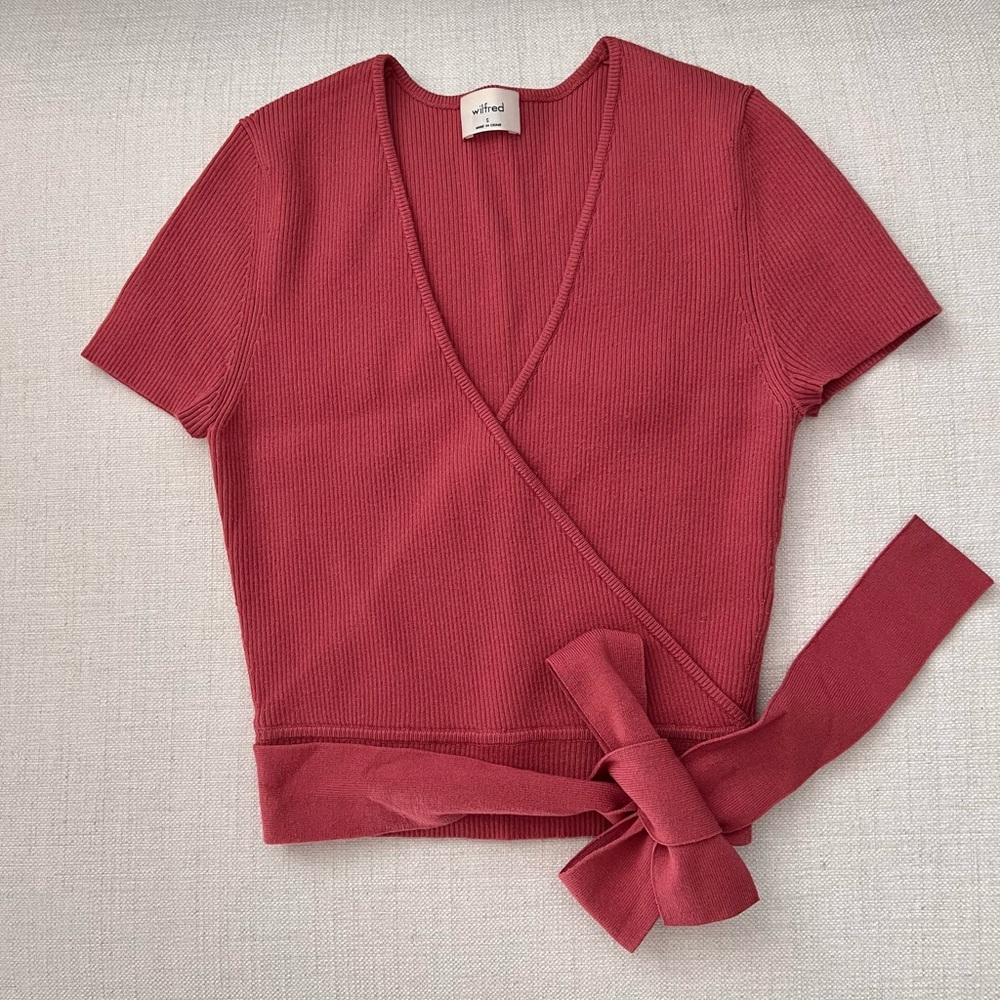 Wilfred Knit Tie Top